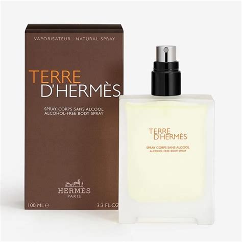 terre hermes deo|terre d'hermes alcohol free.